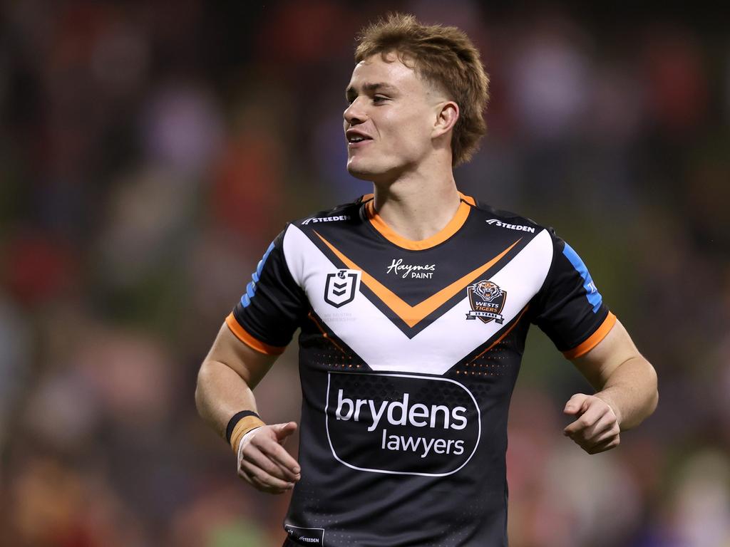 Lachlan Galvin apparently wants out of the Wests Tigers. Picture: Getty Images