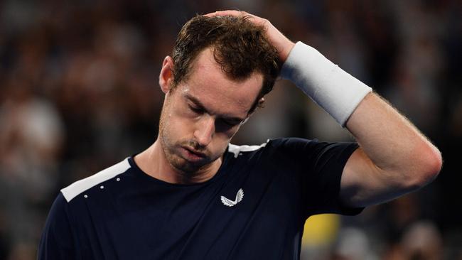 Andy Murray has tested positive for COVID-19, but still wants to come. Picture: AFP