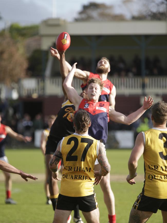 Action from the grand final at Frankston Park.