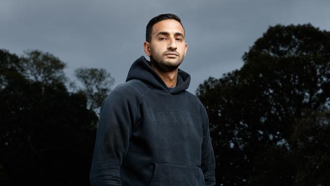 Adnan El-Zbaidieh says the birth of his son was a wake-up call. Picture: Max Mason-Hubers