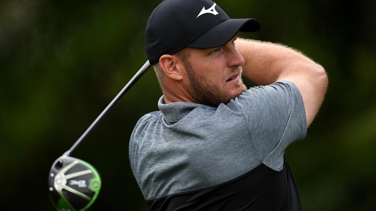 Former Aussie tennis player Sam Groth is attempting to make new waves in golf. Picture: AAP Image/Dan Himbrechts