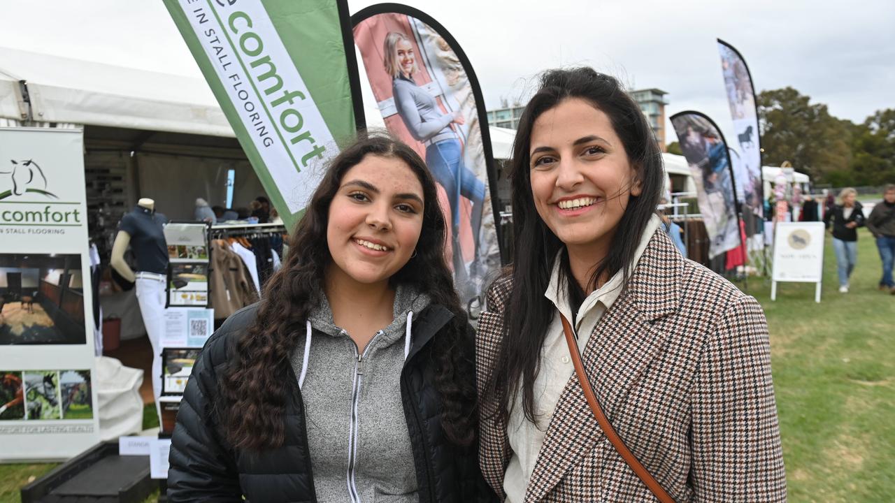 Spectators enjoying the Community Day at the Adelaide Equestrian Festival. Picture: Keryn Stevens