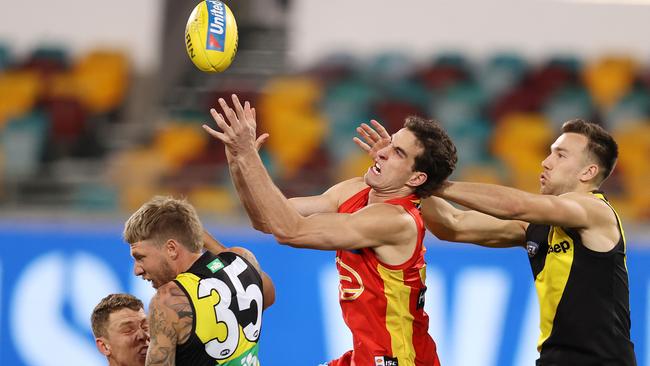 Can Gold Coast forward Ben King and the Suns bounce back against North Melbourne? Picture: Michael Klein