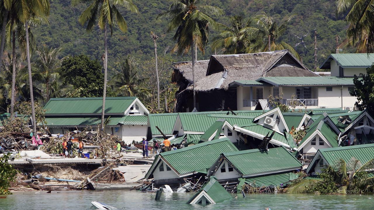 The tragedy unfolded on Boxing Day at 7.59am local time in 2004. Picture: Paula Bronstein/Getty Images