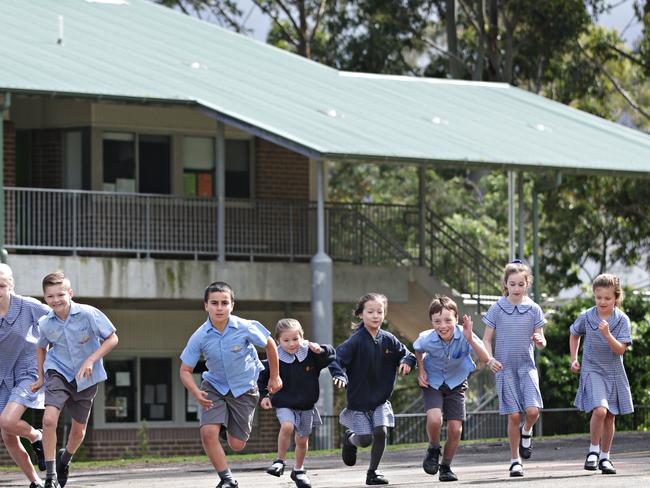 All 640 Lindfield East Public School students will learned from home on Fridays. Picture: Adam Yip