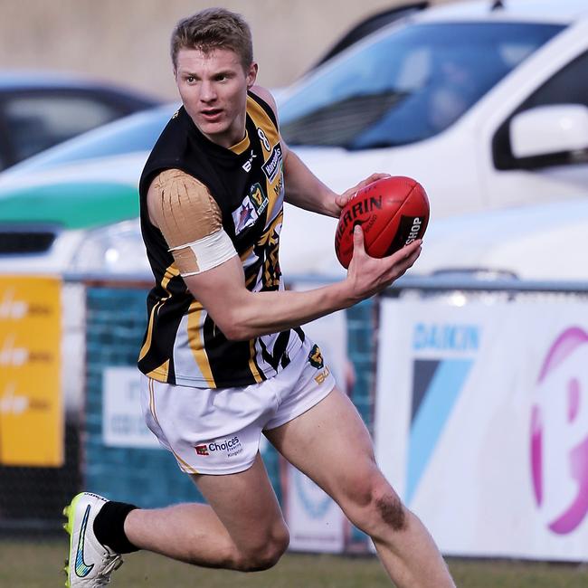 Mackenzie Willis in action in his last season for the Tigers in 2015.