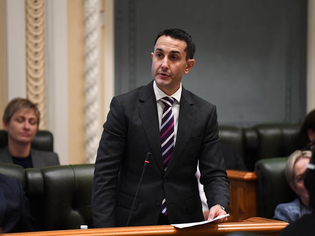 Queensland Leader of the Opposition David Crisafulli will also enjoy a pay rise. Picture: NCA NewsWire / Dan Peled