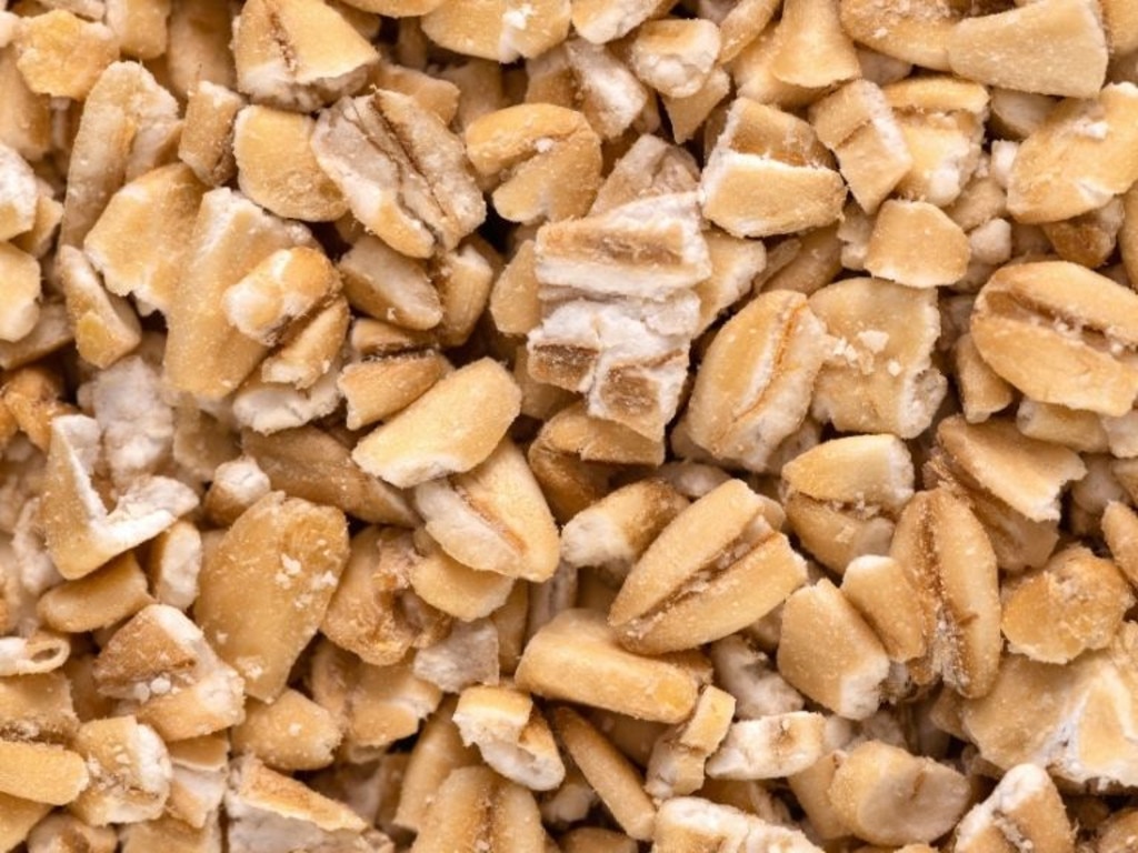 Oats are packed with beta-glucan. These are Irish or steel cut oats.