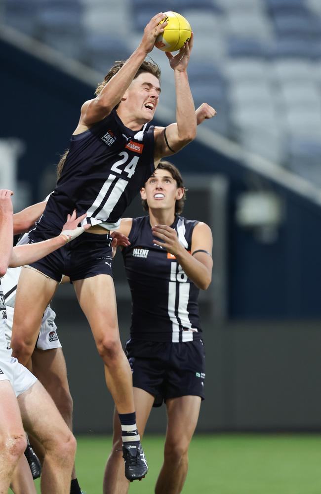 Will Mclachlan of the Falcons is on his way to Brisbane. Picture: Rob Lawson/AFL Photos.