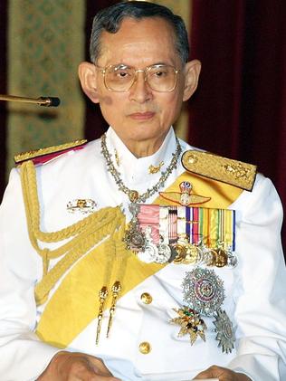 The laws of Thailand make it an offence punishable by prison sentence to insult the Thai King Bhumibol.