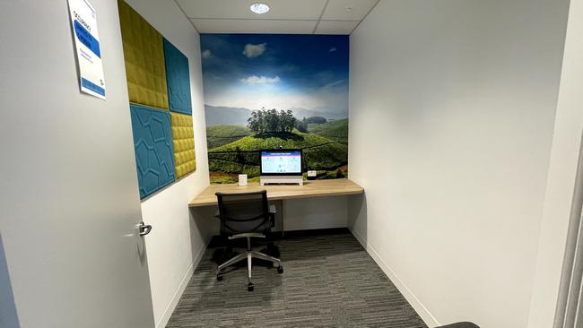 Small meeting rooms are ideal for person video and audio calls. Sound proofing can be placed on walls.