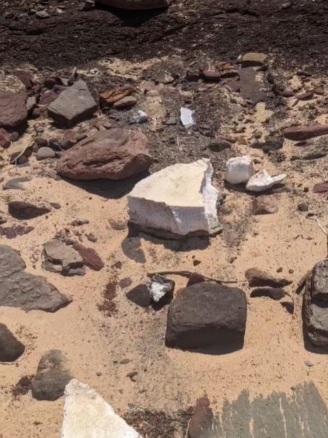 The styrofoam has floated 17km away to Bondi Beach. Picture: Instagram