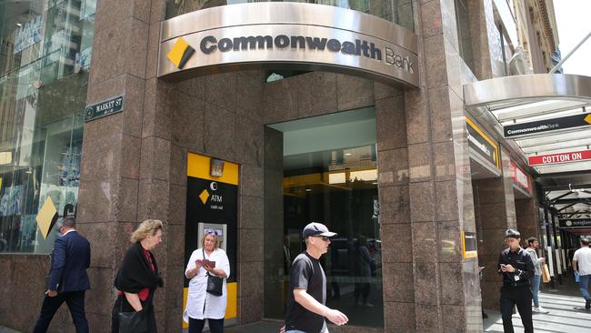 Commonwealth Bank will impose a new withdrawal fee to customers in store and over the phone. Britta Campion / The Australian