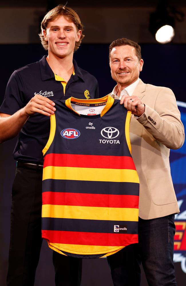 The Crows traded up for WA defender Daniel Curtin. Picture: Michael Willson/AFL Photos