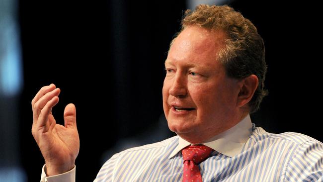 Mining billionaire Andrew "Twiggy" Forrest couldn’t save the Western Force. Picture: AFP