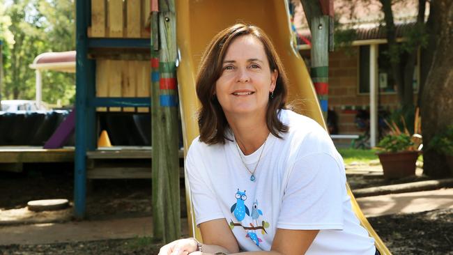 Fair Go For The West campaign - Chris Harris wants to establish a child consultancy service through child care centres in the Camden area to help provide support to families. Pictured at Cre8tive Corner Kindergarten in Currans Hill. Picture: Toby Zerna