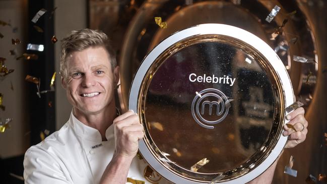 Nick Riewoldt after winning Celebrity MasterChef.