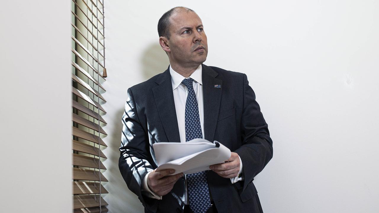 Treasurer Josh Frydenberg is preparing to hand down the most important Budget in Australian history. Picture: NCA NewsWire / Gary Ramage