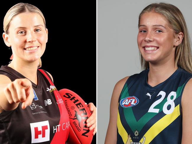 SA young guns Zoe Venning and Poppy Scholz.