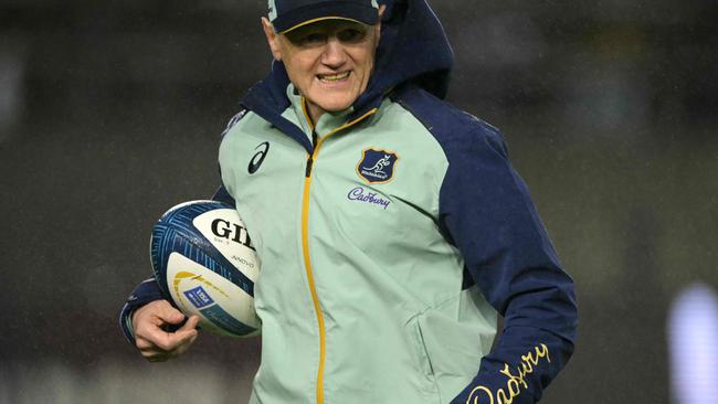 Wallabies coach Joe Schmidt has largely kept his squad intact for the Bledisloe Cup. Picture: Juan Mabromata / AFP