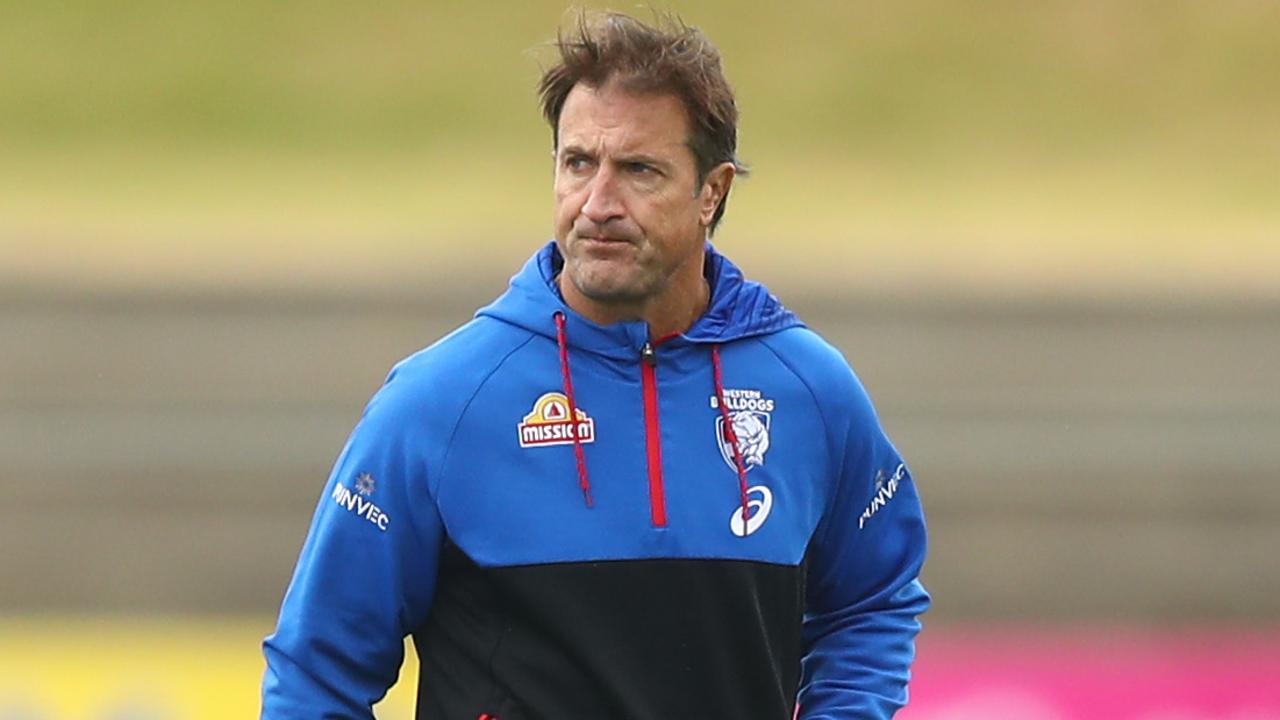 Luke Beveridge, head coach of the Bulldogs. Picture: Mike Owen