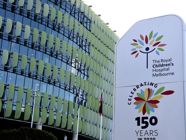 MELBOURNE, AUSTRALIA - NewsWire Photos OCTOBER 07, 2021: The Royal Children's Hospital in Melbourne. The hospital's cancer ward has been listed as a tier 1 Covid exposure site. Picture: NCA NewsWire / Andrew Henshaw