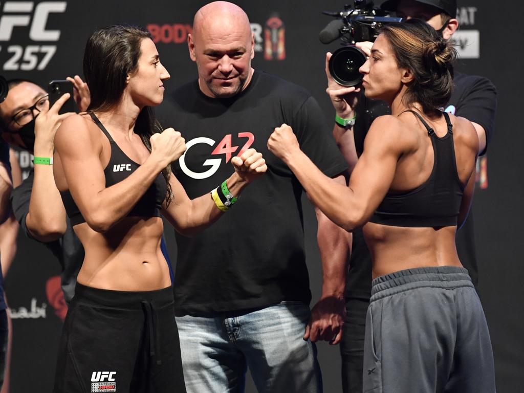 Ufc 257 Amanda Ribas Weigh In Vs Marina Rodriguez Star Gains 12kg Au — Australias 