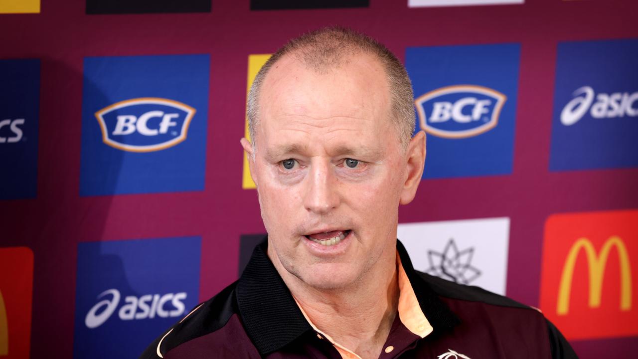 Brisbane Broncos new coach Michael Maguire, at Flucher Rd Red Hill. Photo: Steve Pohlner