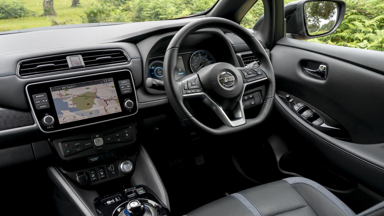 The interior isn’t as hi-tech as you would imagine.