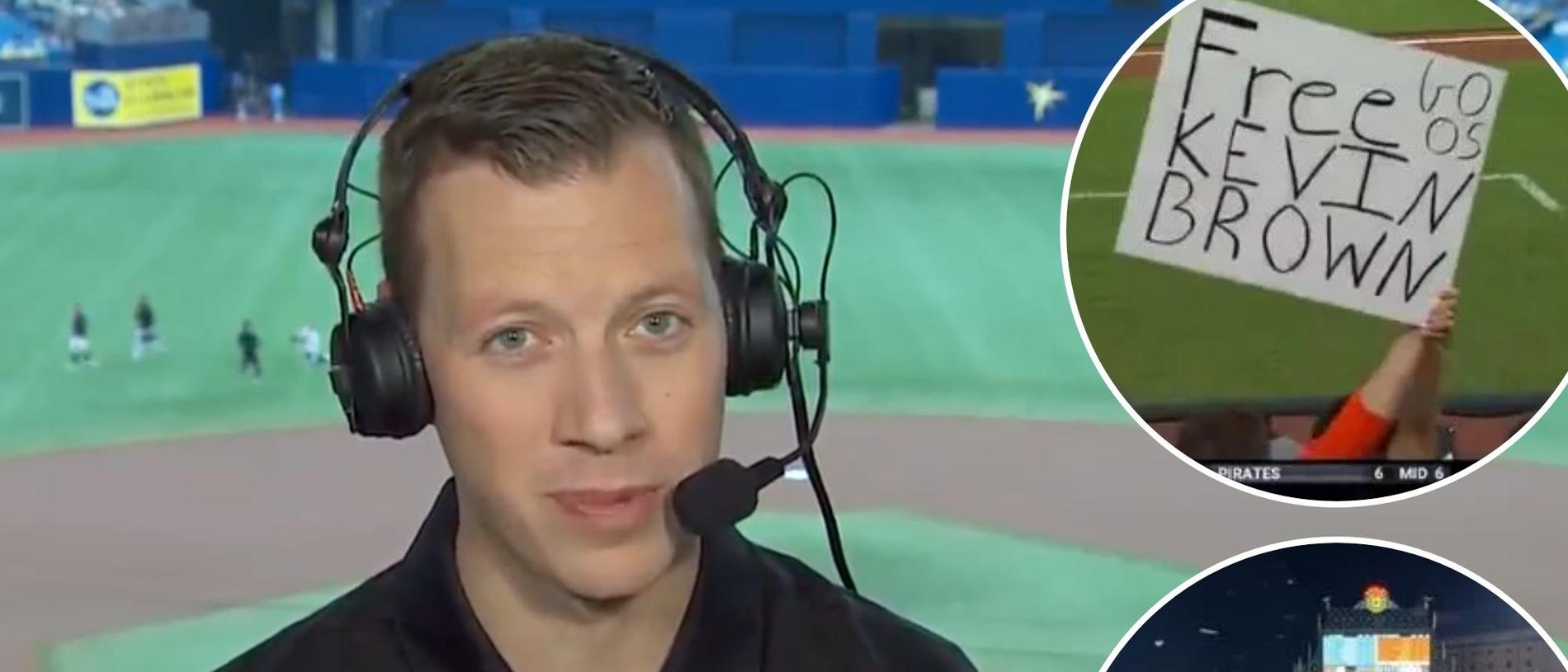 Orioles announcer Kevin Brown reportedly suspended for