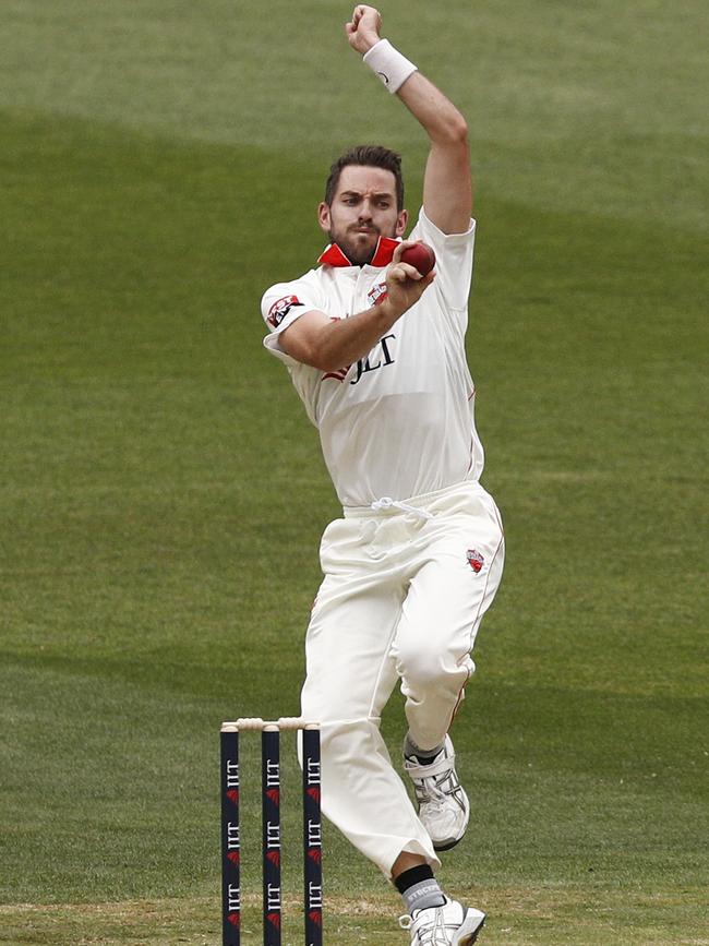 South Australia’s Chadd Sayers in action. Picture: AAP Image/Daniel Pockett