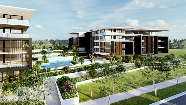 It will become part of the Coomera Town Centre complex. Picture: Gold Coast Coast City Council