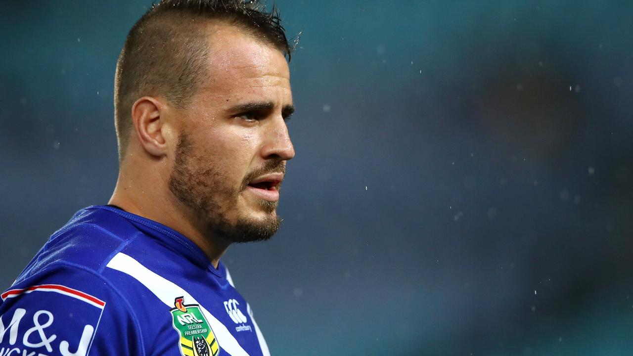 SYDNEY, AUSTRALIA – AUGUST 03: Josh Reynolds of the Bulldogs warms up prior to the round 22 NRL match between the Canterbury Bulldogs and the Parramatta Eels at ANZ Stadium on August 3, 2017 in Sydney, Australia. (Photo by Cameron Spencer/Getty Images)