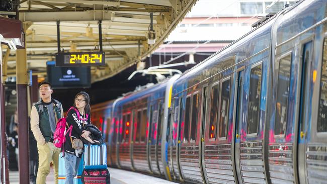 Regulators will now investigate what caused the carriages to break apart. Picture: File/Eugene Hyland