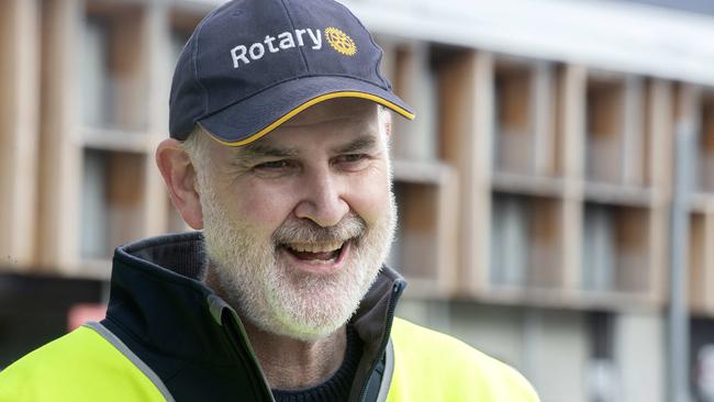 Rotary Hobart president David Berechree. Picture: Chris Kidd