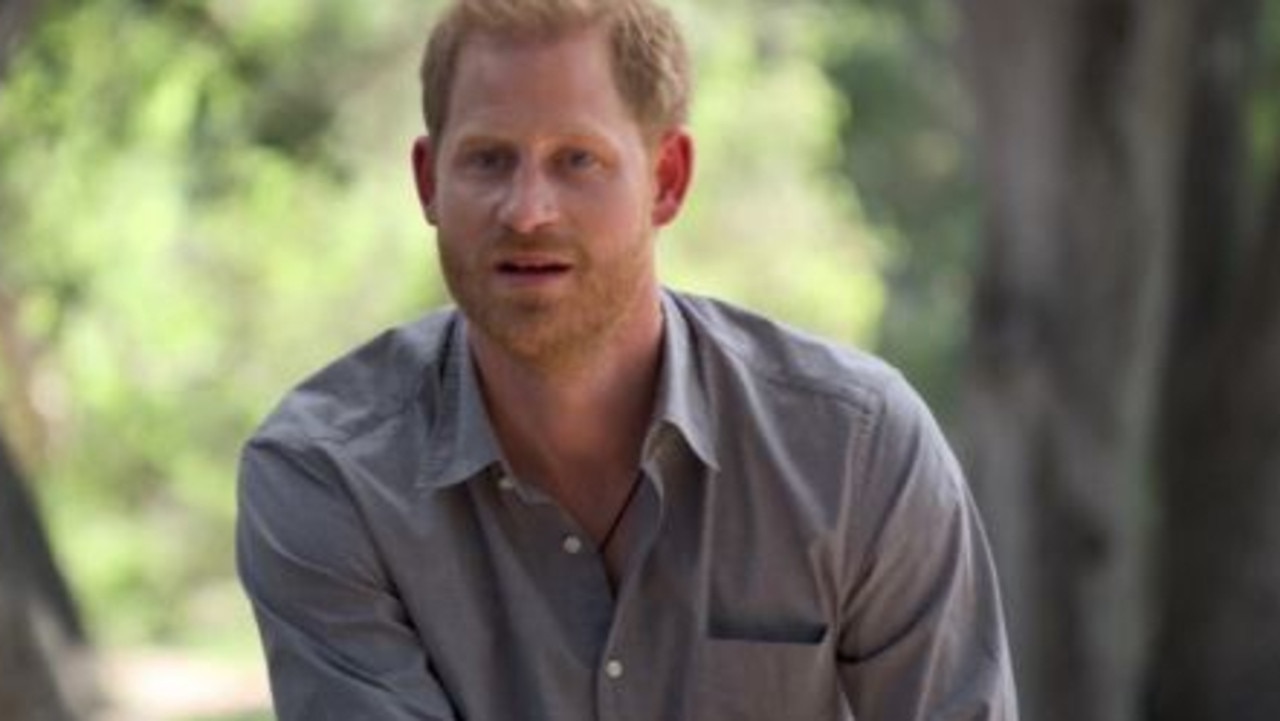 Prince Harry in The Me You Can't See. Picture: Apple TV