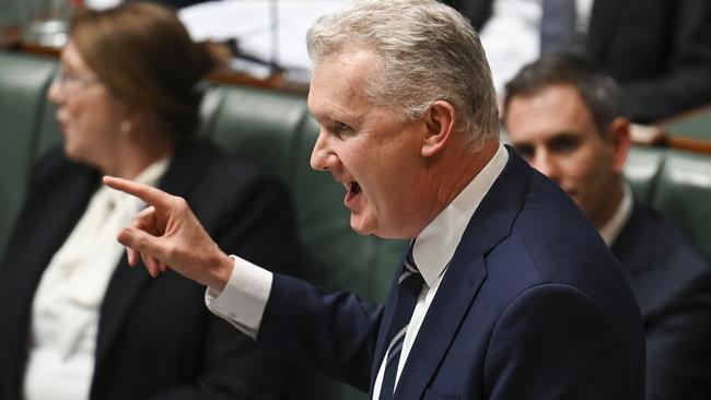 Tony Burke during Question Time at Parliament House in Canberra. Picture: NCA NewsWire / Martin Ollman