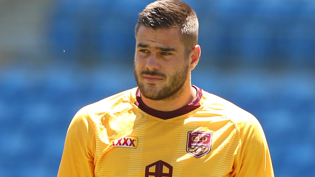 Corey Allan will makes his Maroons debut at fullback. Picture: Chris Hyde/Getty Images