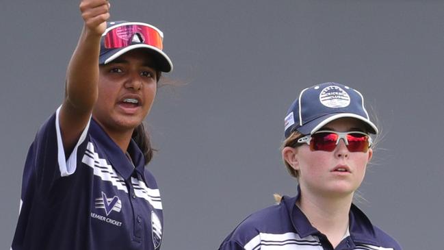 April Chaudhary (left) and Erin Moloney. Picture: Mark Wilson