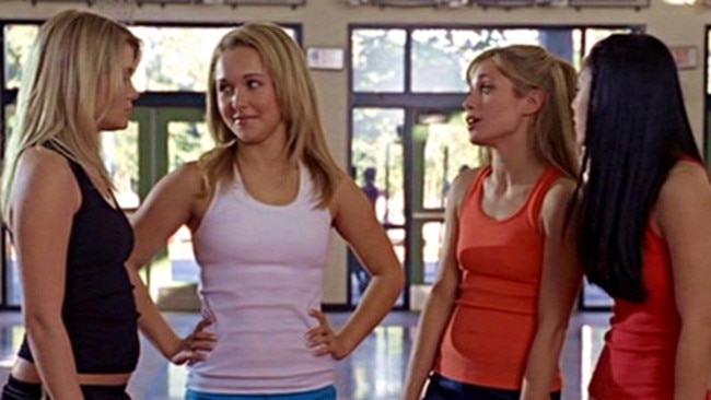 In <i>Bring It On: All Or Nothing</i>, these affluent high school cheerleaders are named Sierra, Britney, Winnie and Amber. Of course.