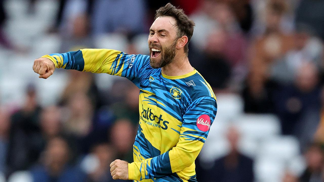 Australian star Glenn Maxwell has been playing for the Birmingham Bears in the Vitality Blast T20 competition but will miss his planned stint in The Hundred. Picture: David Rogers / Getty Images