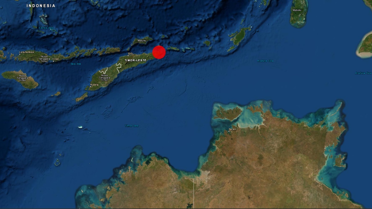 There is no danger of a tsunami for Australia after Darwin was hit by a 6.4-magnitude earthquake