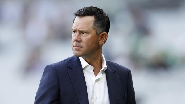 Former Australian cricket captain Ricky Ponting has doubts about Warner making it to the Ashes. Picture: Darrian Traynor/Getty Images