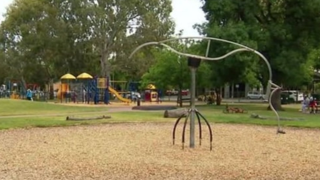 The boy was attending a cricket game nearby to a local playground. Picture: Nine