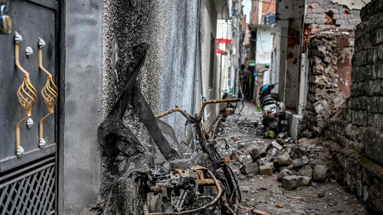 The latest clashes are the worst in decades between the nuclear-armed foes and have killed over 60 civilians on both sides. Picture: AFP.