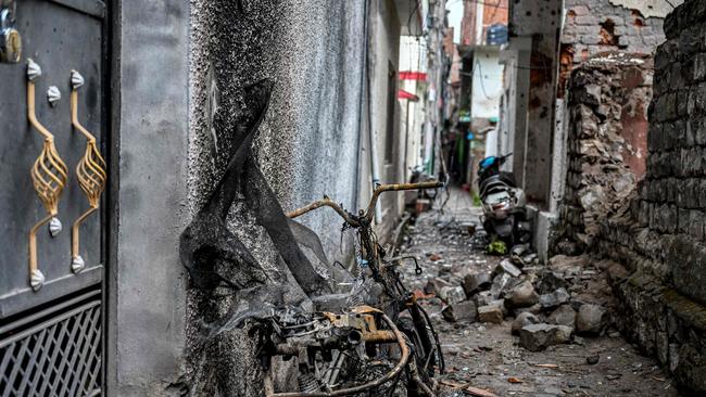 The latest clashes are the worst in decades between the nuclear-armed foes and have killed over 60 civilians on both sides. Picture: AFP.