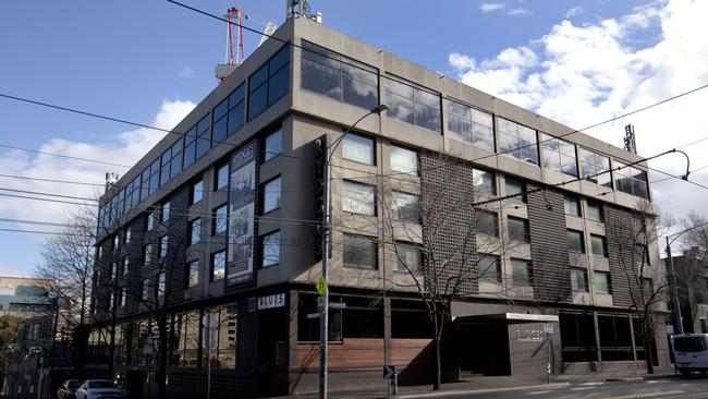 The Rydges on Swanston hotel in Melbourne has been linked to the majority of cases in Victoria’s second wave. Picture: NCA NewsWire / David Geraghty