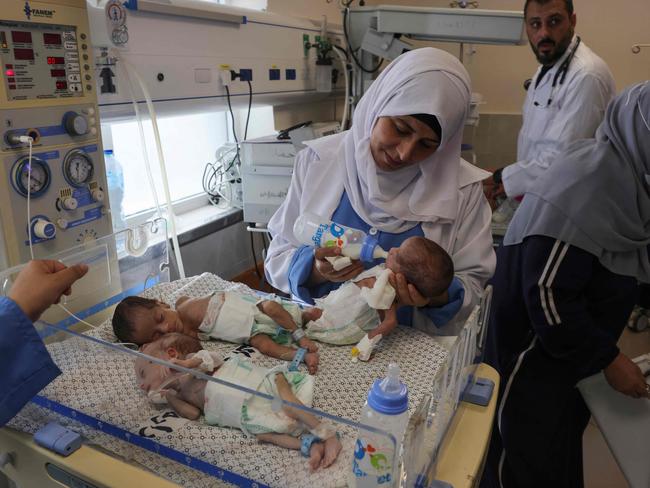 Al-Shifa Hospital has become a focal point for Israeli operations. Picture: AFP