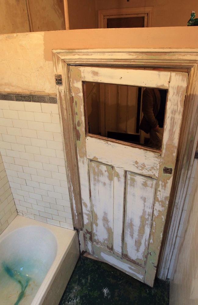 Renovator’s dream,: a bathroom in the building. Picture: News Corp