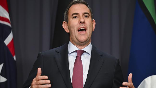 Treasurer Jim Chalmers. Picture: NewsWire / Martin Ollman